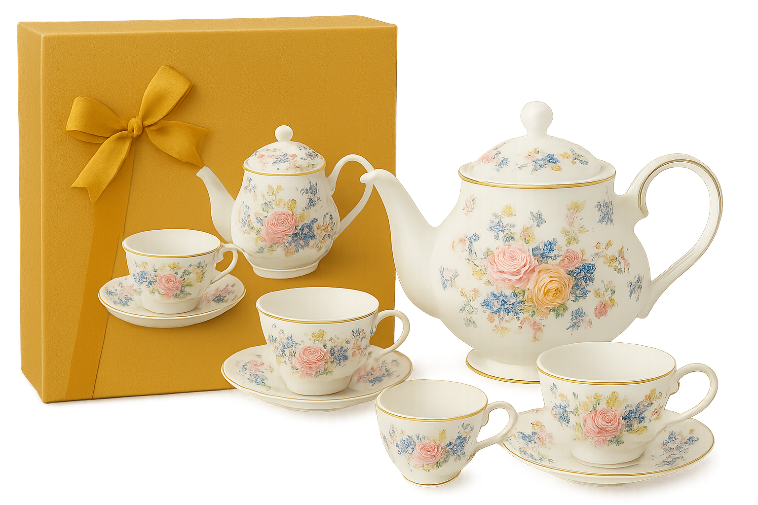 Home bone china tea sets