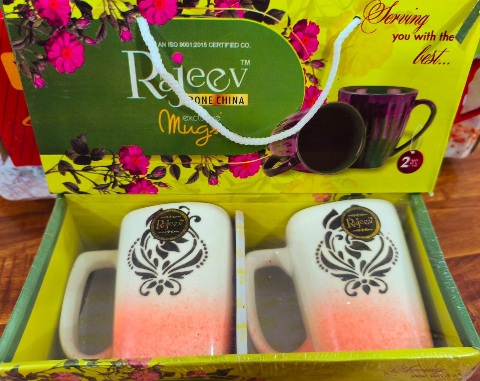 rajeev bone china exclusive mugs (designer gradient)