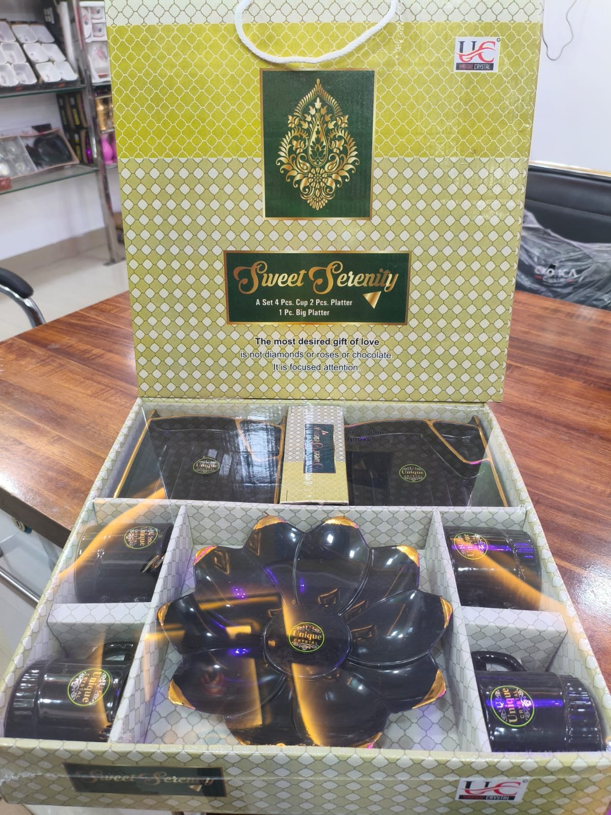 sweet serenity gift set (black)